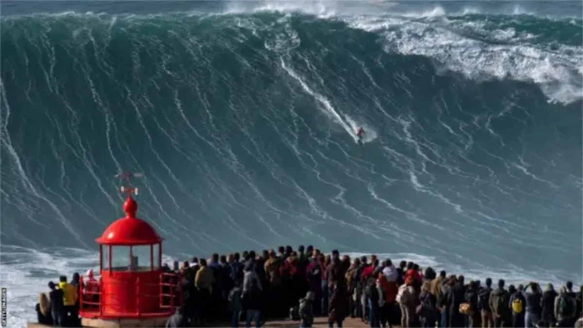 Gigantes de Nazaré: o fenômeno que transforma o mar em verdadeiras montanhas
