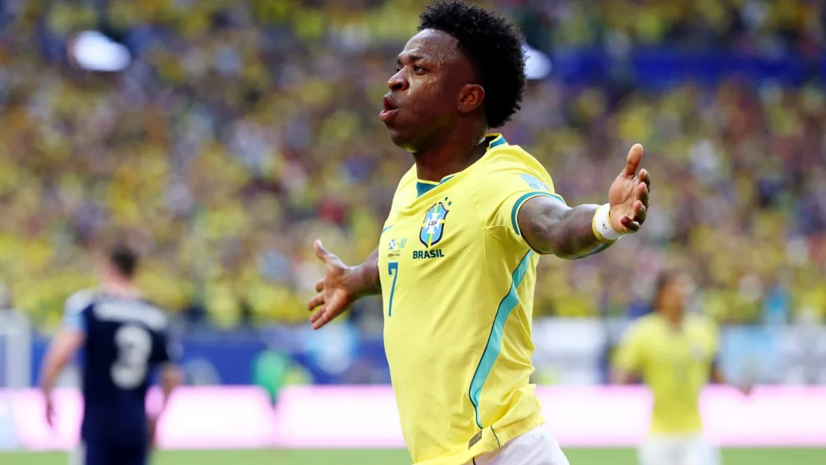Vini Jr é destaque em relatório da Fifa sobre a Copa