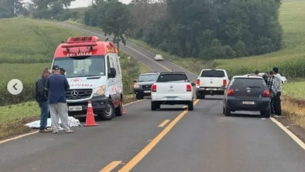 Liderança rural de Salto do Lontra morre atropelada durante caminhada na BR-471