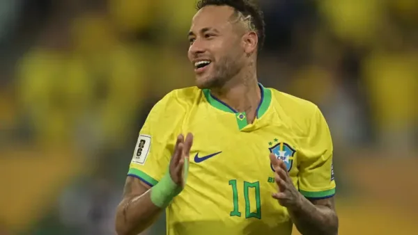 Neymar está fora do duelo contra o Haiti pela Copa do Mundo