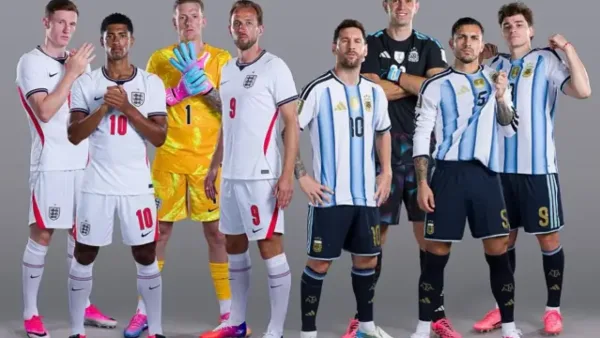 Inglaterra e Argentina se enfrentam por vaga na final da Copa do Mundo de 2026