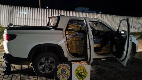 Homem é preso com mais de 1,5 mil pacotes de cigarros contrabandeados no Sudoeste do PR