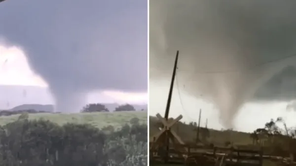 🌪️ Tornado causa destruição em comunidades rurais de Piraí do Sul