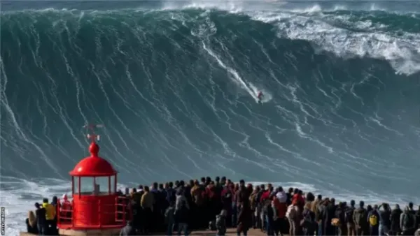 Gigantes de Nazaré: o fenômeno que transforma o mar em verdadeiras montanhas
