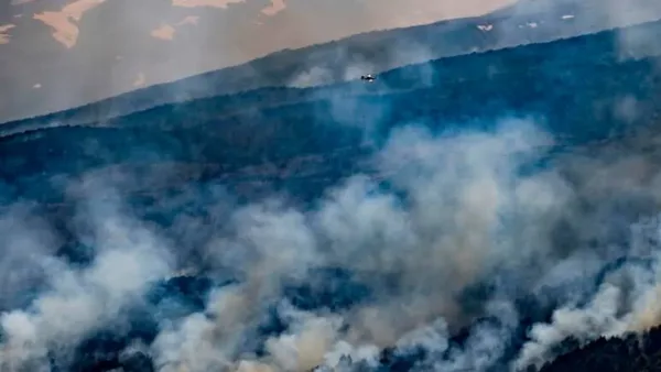 Incêndio destrói 2 mil hectares no Parque Nacional da Serra da Canastra