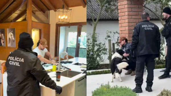 Influenciador Cesar Rincon é alvo de operação policial em Santa Catarina