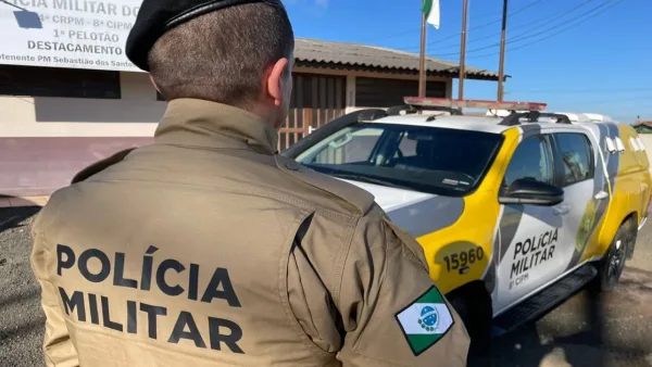 Confronto entre PM e suspeito é registrado em Palotina nesta quarta-feira