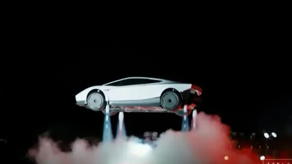 Tesla apresenta carro que promete voar e acelerar de 0 a 100 km/h em menos de 1 segundo